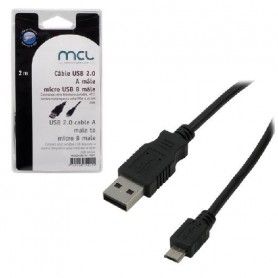 CABLE USB 2.0 A MACHO A MICRO B MACHO - 2M