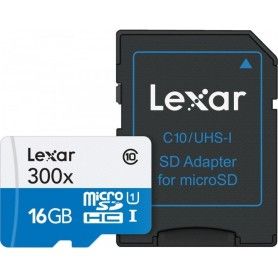 TARJETA MICRO SD LEXAR 16GB CLASE 10