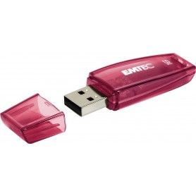 MEMORIA USB EMTEC C410 16GB 2.0 ROJO