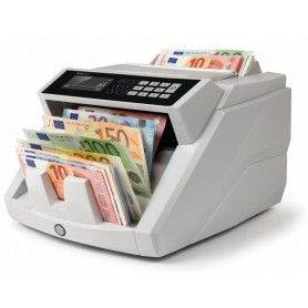Detector contador de billetes falsos safescan 2465s 7 puntos de verificacion funcion aÃ±adir y de fajos