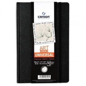 ART BOOK 14X21,6 112H CANSON UNIVERSAL 96G