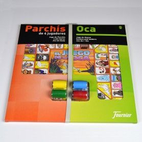 TABLERO GRANDE PARCHIS 4/OCA + ACCESORIOS