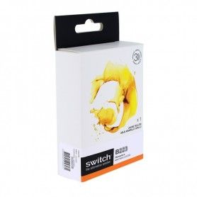 CARTUCHO COMPATIBLE SWITCH BROTHER LC123/125XL AMARILLO