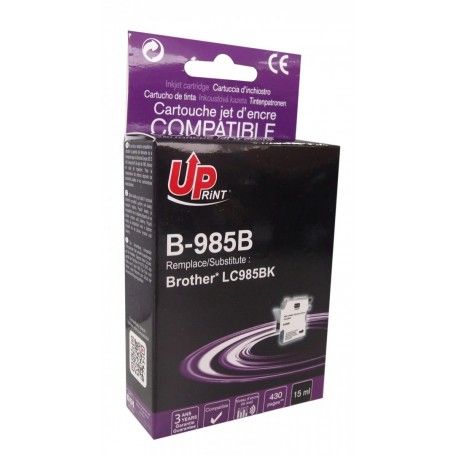 CARTUCHO COMPATIBLE  BROTHER LC985 NEGRO UPRINT