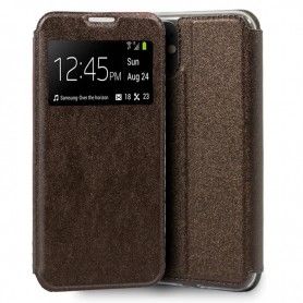 FUNDA FLIP COVER IPHONE 11 LISO BRONCE