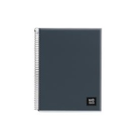 NOTEBOOK A4 120 CLA 4 COLORES CANDY TAG GRIS BV