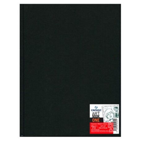 CANSON CUADERNO 10,1X15,2 100 HOJAS SKETCH ONE FINO 100G CANSON - 1
