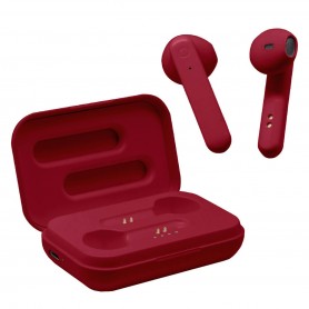 AURICULARES WIRELESS BLUE ELEMENT BE POP RED