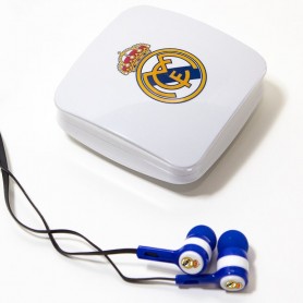 AURICULARES 3,5 MM STEREO LICENCIA FUTBOL REAL MAD