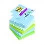 PACK 6 Z-NOTAS POST-IT SUPERSTIKY 76X76 OASIS