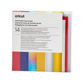 CRICUT INSERT CARDS FOIL CELEBRATION S40 12,1 CM X 12,1 CM 14 PACK