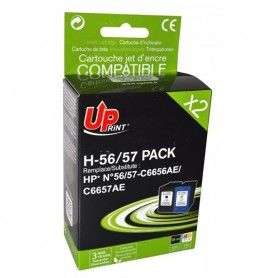 PACK  CARTUCHOS COMPATIBLES UPRINT HP 56   57