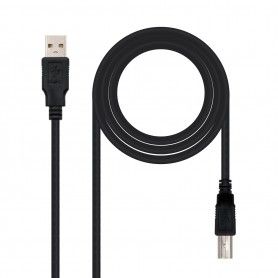 CABLE USB2.0 TIPOA-B4.5M NEGRO