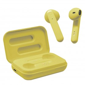 AURICULARES WIRELESS BLUE ELEMENT BE POP YELLOW