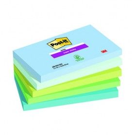 PACK 5 POST-IT SUPER STICKY 76X127 OASIS